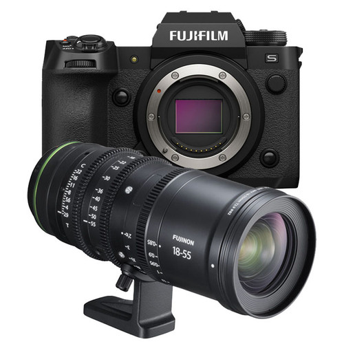 Fujifilm X-H2S with MKX18-55mm Cine Lens Kit + BONUS Gift Voucher