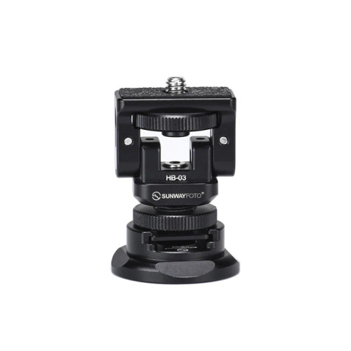 Sunwayfoto Hot Shoe Tilt Head HB-03