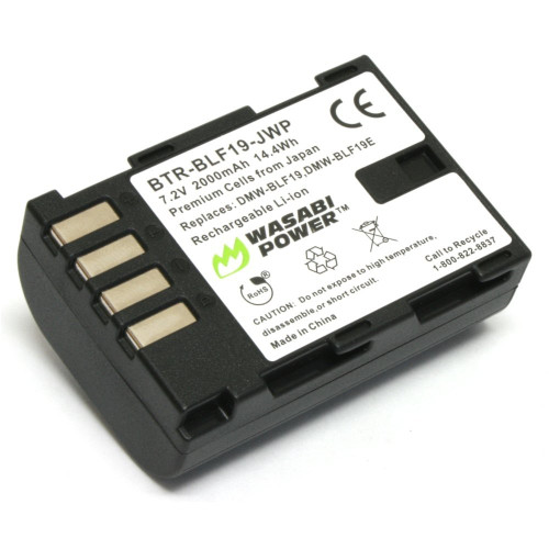 Wasabi Power Battery for Panasonic DMW-BLF19 type