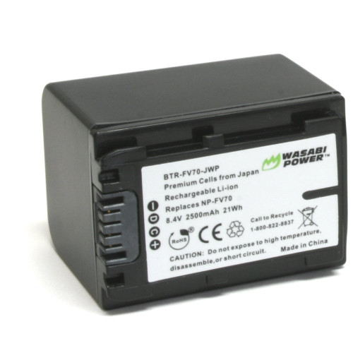 Wasabi Power Battery - Sony NP-FV70