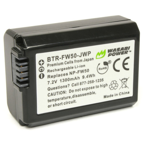 Wasabi Power Battery - Sony NP-FW50