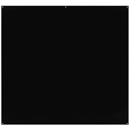 Westcott X-Drop Pro Wrinkle-Resistant Backdrop - Rich Black (8' x 8')