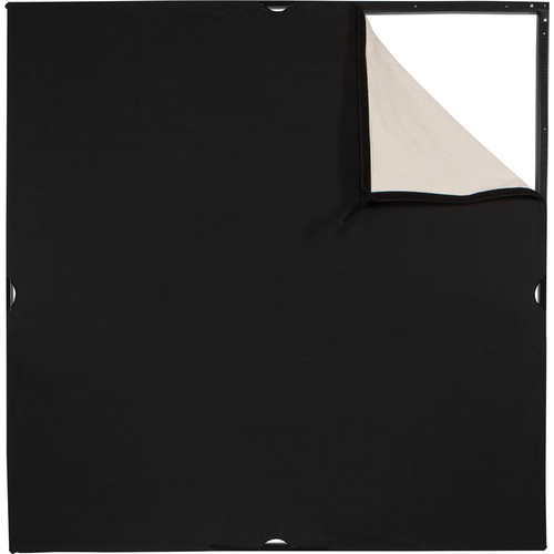 Westcott Scrim Jim Cine Unbleached Muslin/Black Fabric (4' x 4')