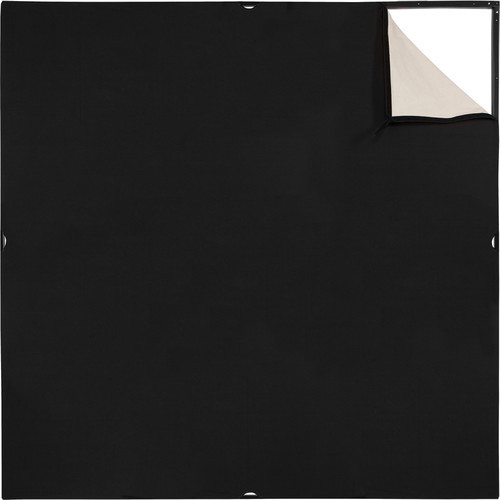 Westcott Scrim Jim Cine Unbleached Muslin/Black Fabric (6' x 6')
