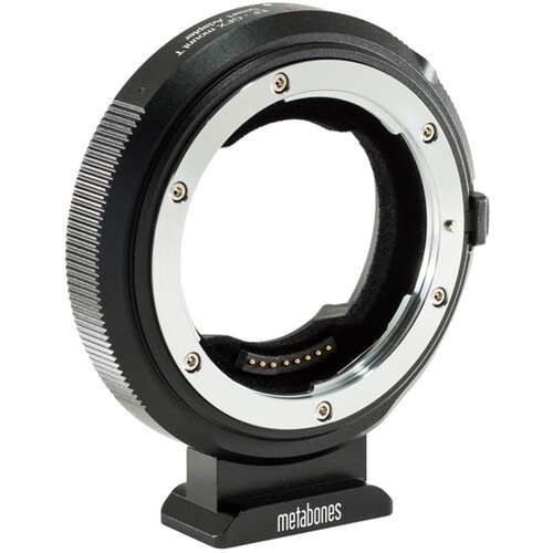 Canon EF Lens to Fuji G-mount T Smart Adapter (GFX) - With Tripod Foot (MB_EF-FG-BT1)