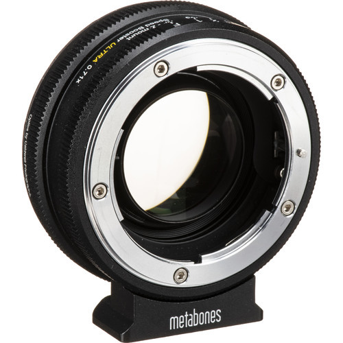 Metabones Nikon G to Nikon Z-mount Speed Booster ULTRA 0.71x (Black Matt) - With Tripod Foot (MB_SPNFG-NZ-BM1)