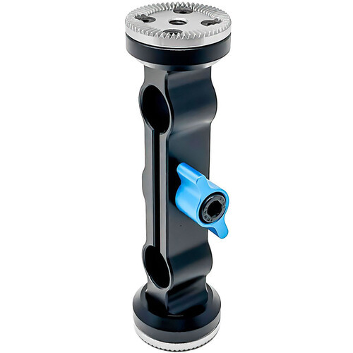 Kondor Blue 15mm Arri Rosette Dual Rod Clamp (Black)