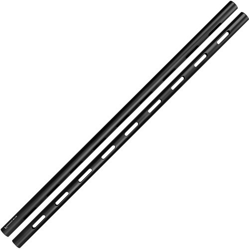 Kondor Blue 45.7cm (18") PPSH 15mm Rod (Threaded, Raven Black) - 2 Pack