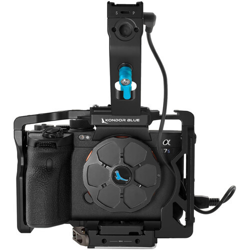 Kondor Blue SONY A7SIII Cage with Start-Stop Trigger Top Handle for A7 Series Cameras (Black)