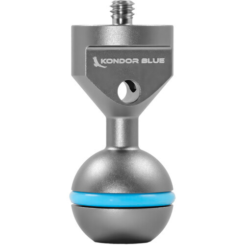 Kondor Blue 63mm (1/4") Ball Head for Magic Arms (Grey)