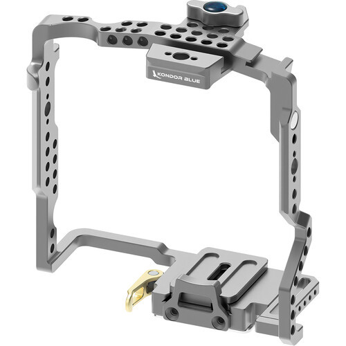 Kondor Blue Canon R5/R6/R Battery Grip Cage (Without Top Handle) (Space Gray)