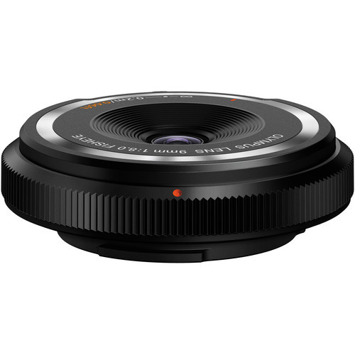 Olympus 9mm F8.0 Fisheye Body Cap Lens - Black