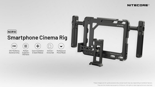 Nitecore NCR10 Smartphone Cinema Rig