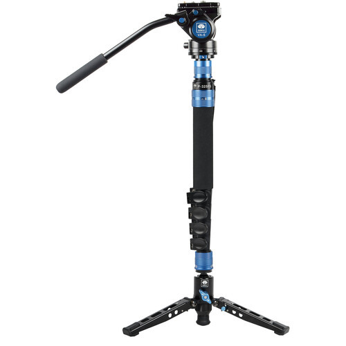 Sirui P-325FS 5-Section Carbon Fiber Tripod with VA-5 Compact Video Head