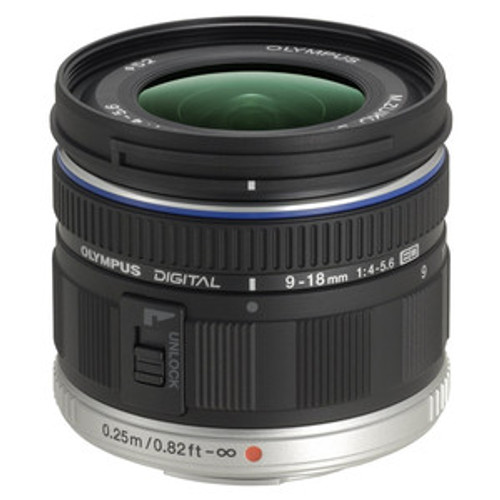 Olympus M.Zuiko ED 9-18mm f4.0-5.6 Standard Zoom Lens + Half Price Lens