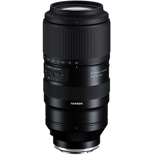 Tamron 50-400mm f4.5-6.3 DI III VC VXD for Sony FE