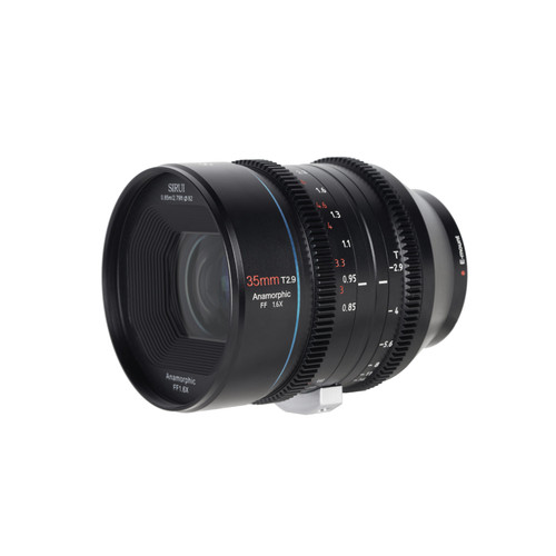 Sirui 35mm T2.9 1.6x Full-Frame Anamorphic lens (RF mount)