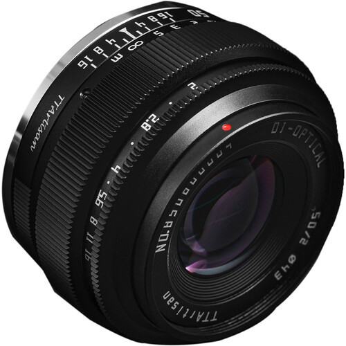 TTArtisan 50mm F2 Sony E Black Lens