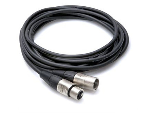 HOSA HXX003 Male XLR to Female XLR Cable 3FT