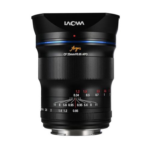 Laowa Argus 25mm f/0.95 CF APO Lens for Fuji X