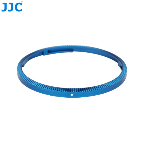 JJC Lens Decoration Ring for Ricoh GR III (Blue)