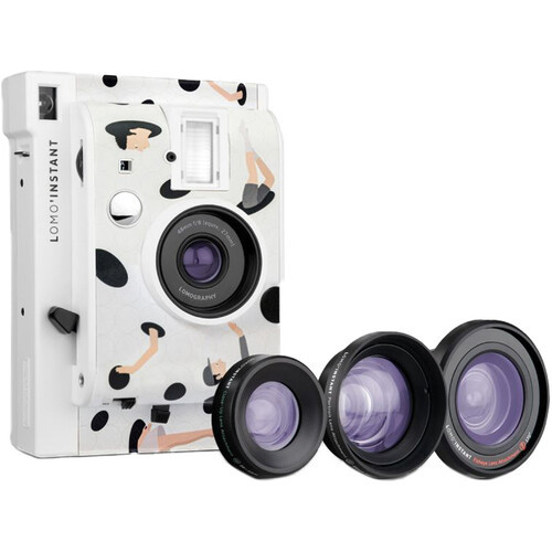 Lomography Instant Camera GONGKAN Edition with 3 Lenses