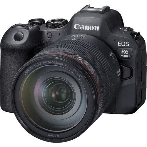 Canon EOS R6 Mark II Mirrorless kit with RF 24-105mm f/4L IS USM + Bonus Cashback and Gift