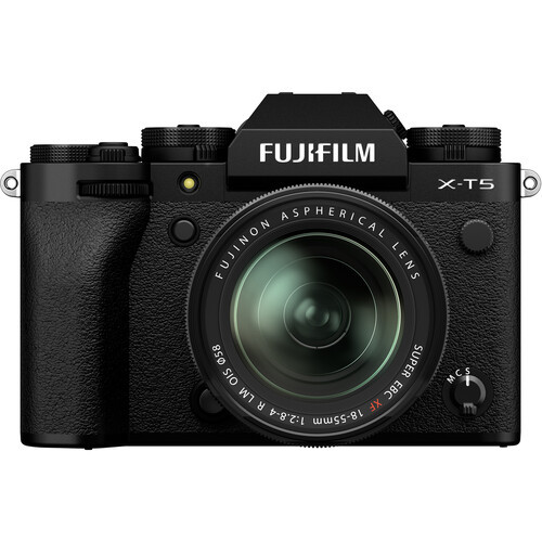 FUJIFILM X-T5 Mirrorless Camera with 18-55mm Lens (Black) + BONUS Gift Voucher