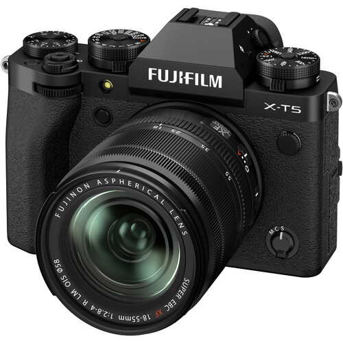 FUJIFILM X-T5 Mirrorless Camera with 18-55mm Lens (Black) + BONUS Gift Voucher