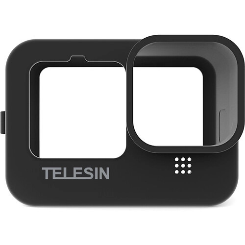 Telesin Black Silicone Case For GoPro Hero 12/11/10/9