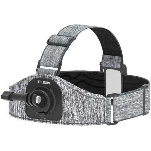 Telesin Head Strap(Same Style As DJI Head Strap,Could Install Camera Both On The Front AND The Back Side)