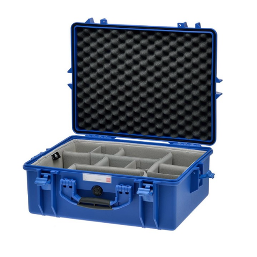 HPRC 2600W - Wheeled Hard Case w/ Second Skin Divider (Blue)