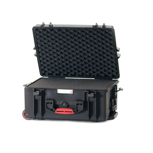 HPRC 2600W - Wheeled Hard Case with Foam - Black