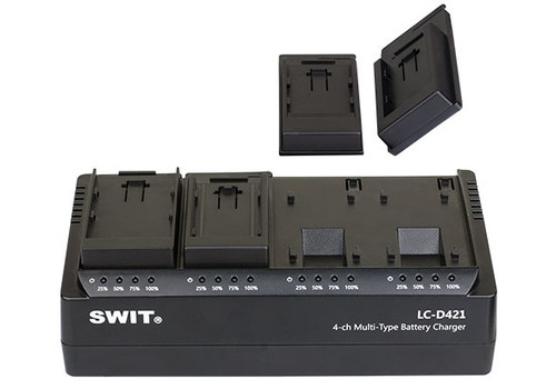 SWIT LC-D421 4-Channel 2A Charging Base (No Plates)