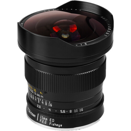 TTArtisan 11mm f2.8 Lens for Nikon F Full Frame Black