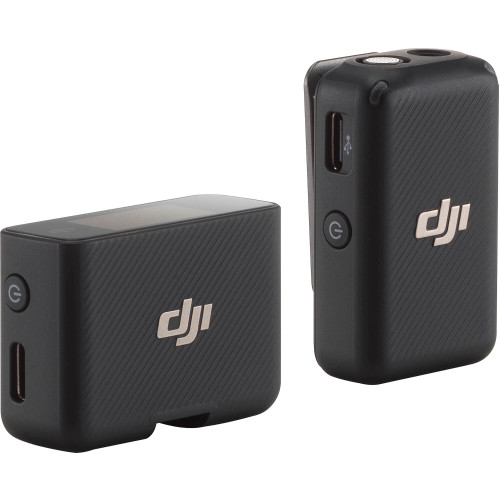 DJI Mic Compact Digital Wireless Microphone System/Recorder for Camera & Smartphone (1TX + 1RX)