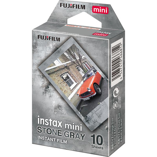 Fujifilm Instax Mini Film 10Pk Stone Gray