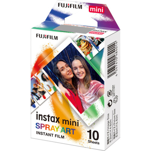 Fujifilm Instax Mini Film 10Pk Spray Art