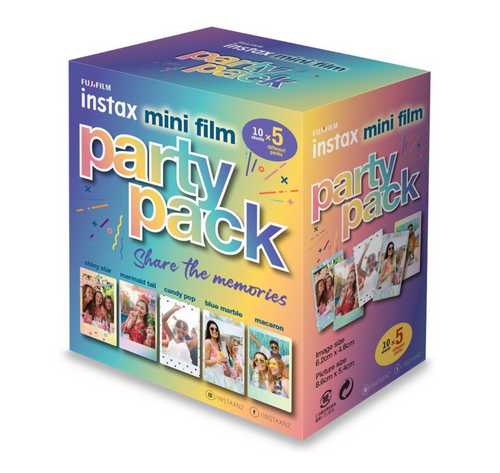 Fujifilm Instax Mini Film 50Pk Party