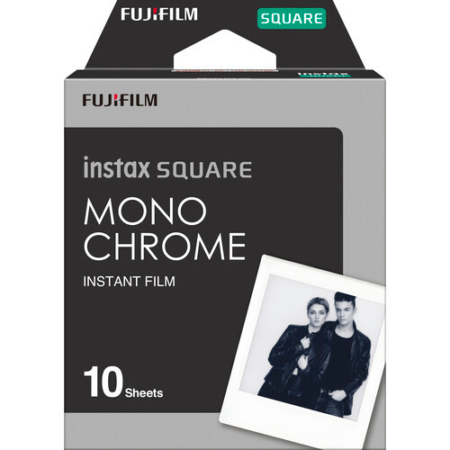Fujifilm Instax Square Film 10Pk Monochrome
