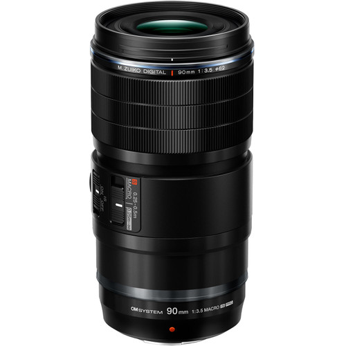 Olympus OM System M.Zuiko Digital ED 90mm f3.5 Macro IS Lens + Half Price Lens