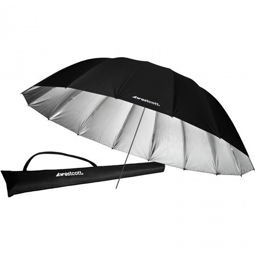 Westcott 7' (2.2m) Parabolic Umbrella (Silver)