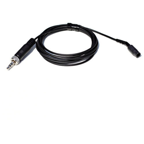 Sennheiser MKE Platinum Cable for HSP2 and HSP4 Lightweight Head-worn Microphone Assembly with 1/8" mini Connection for Evolution Series (Black)