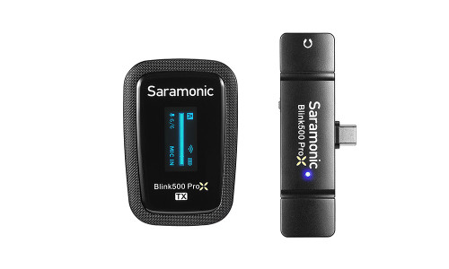 Saramonic Blink500 ProX B5 2.4G Dual channel wireless microphone Pro verision (x1 TX with USB-C connector)