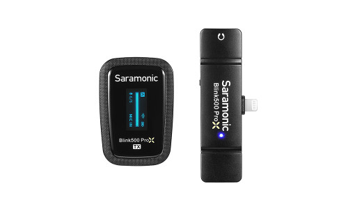 Saramonic Blink500 ProX B3 2.4G Dual channel wireless microphone Pro verision (x1 TX kit with lightning connector)