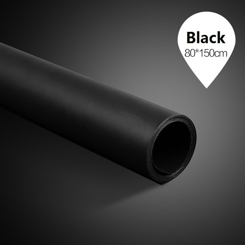 PVC Photography Backdrop 80x150cm Black