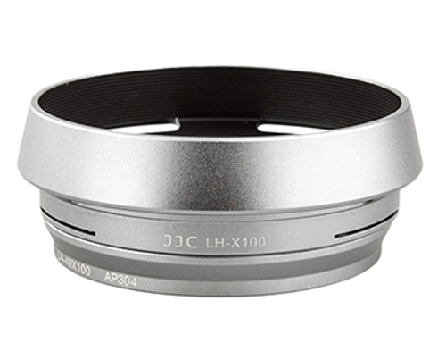 JJC Silver Lens Hood for Fujifilm X70, X100, X100S, X100T, X100F