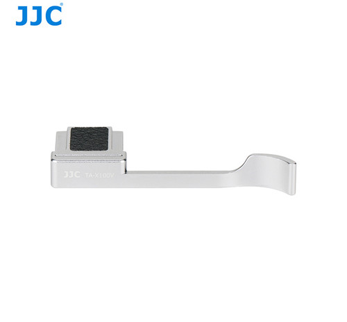 JJC Thumbs Up Grip for Fujifilm X100F, X100V, X-E3 (Silver)
