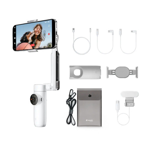 Insta360 Flow Smartphone Gimbal Stabilizer Creator Kit (White)