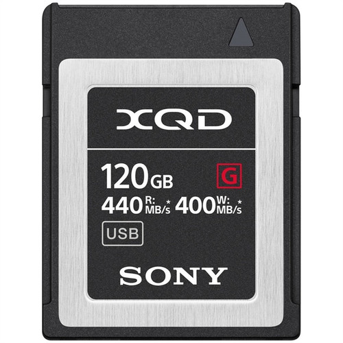 Sony 120GB G Series XQD Memory Card Sony 120GB G Series XQD Memory Card